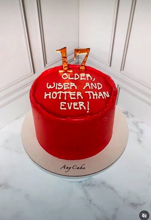 Message cake